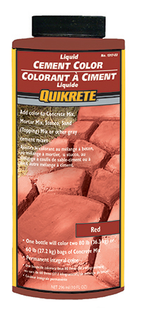 QUIKRETE® Cement Colour – Red – Target Products Ltd.